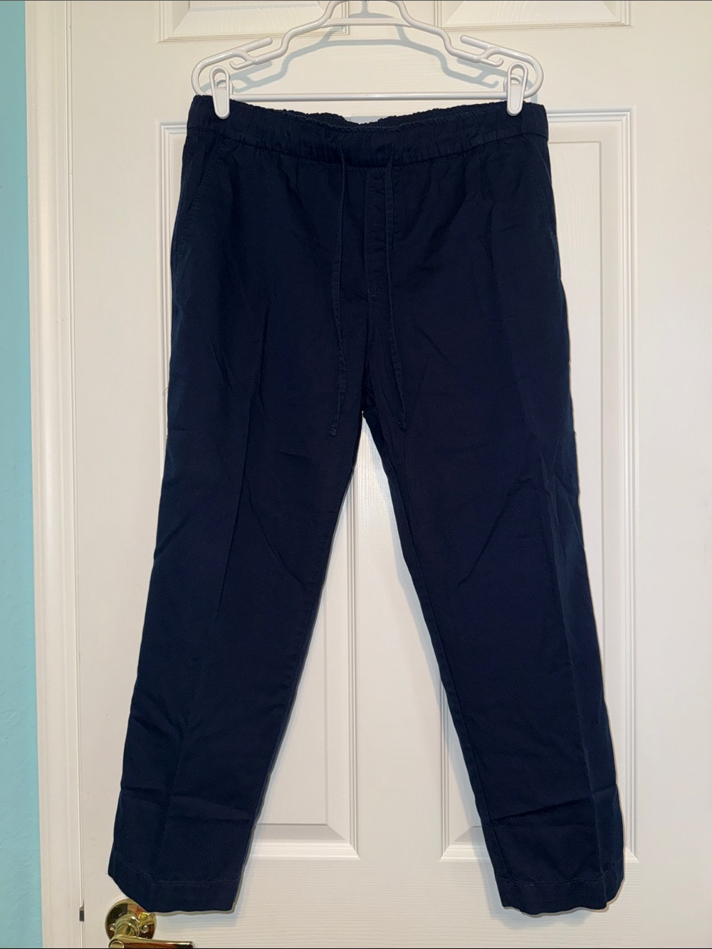 GAP Factory Women's Navy Cropped Drawstring Pants